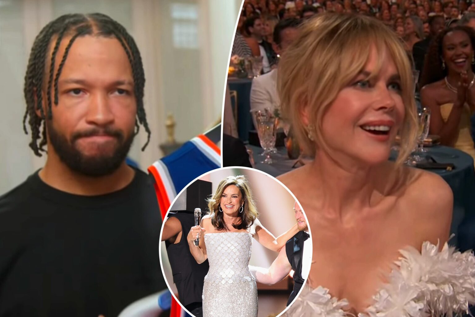 Jalen Brunson and Nicole Kidman crash Mariska Hargitay’s Emmys 2026 opening monologue
