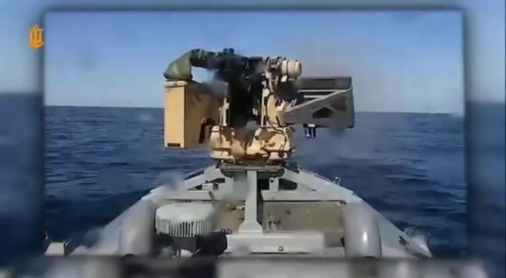 First ever battle between two autonomous naval drones ‘won’ by Ukraine thanks to a salvo from a remote weapon turret