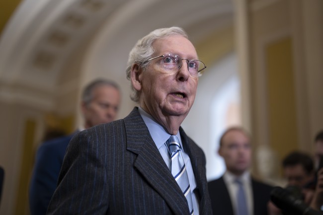 Mitch McConnell ‘Returns’ to Senate Floor. One Day Later His Unexpected Move Causes an Uproar. Mitch McConnell ‘Returns’ to Senate Floor. One Day Later His Unexpected Move Causes an Uproar.