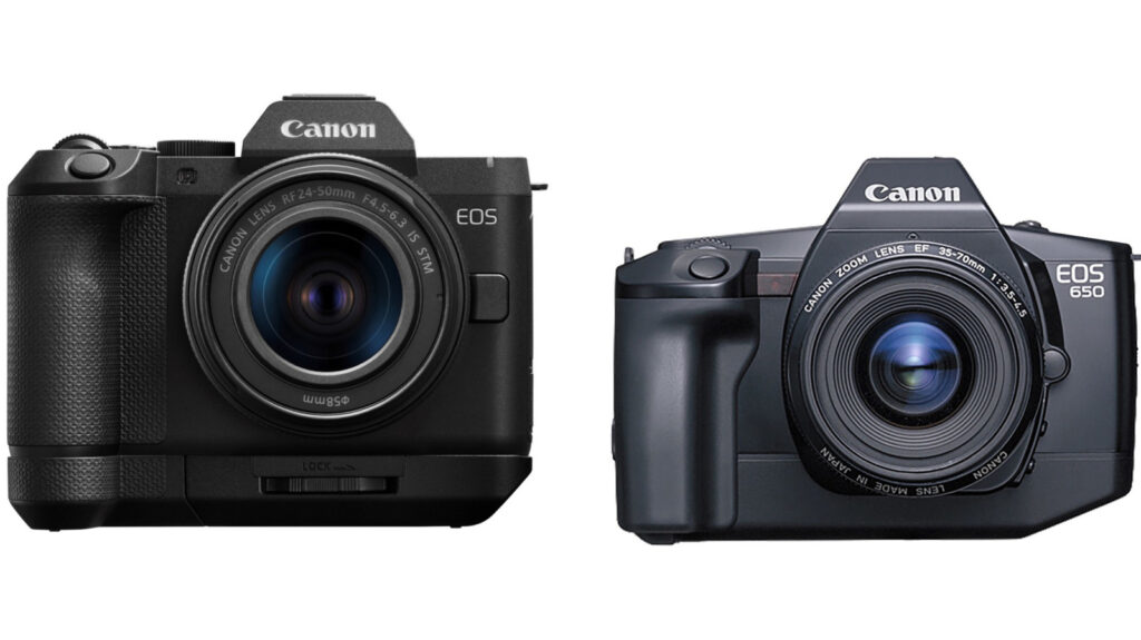 Canon’s R8 II camera borrowed its styling from a classic SLR film camera Canon’s R8 II camera borrowed its styling from a classic SLR film camera