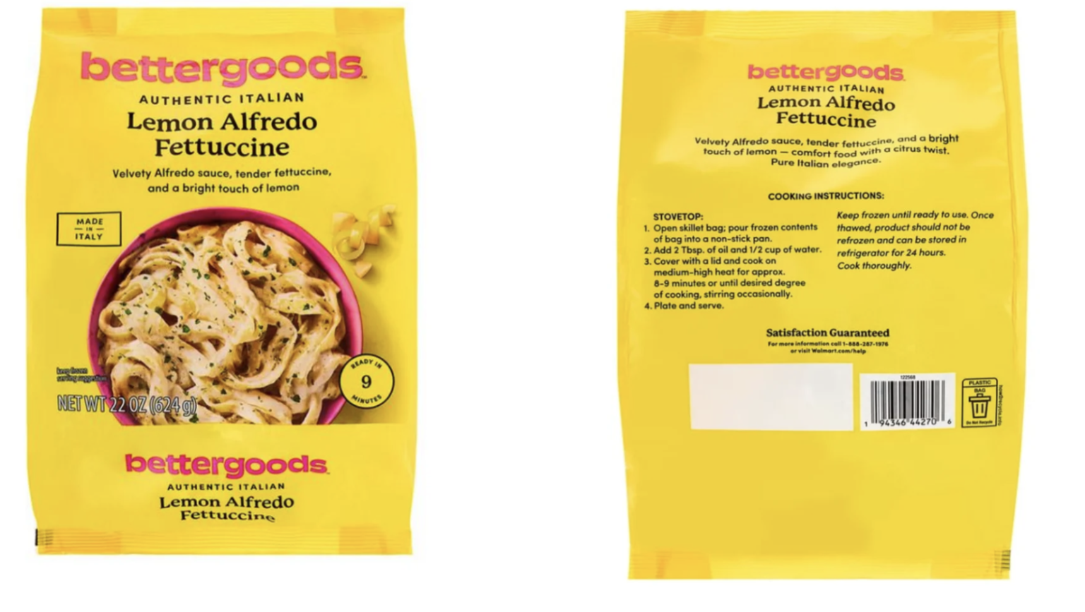 Pasta sold at Walmart stores nationwide recalled because of Listeria Pasta sold at Walmart stores nationwide recalled because of Listeria