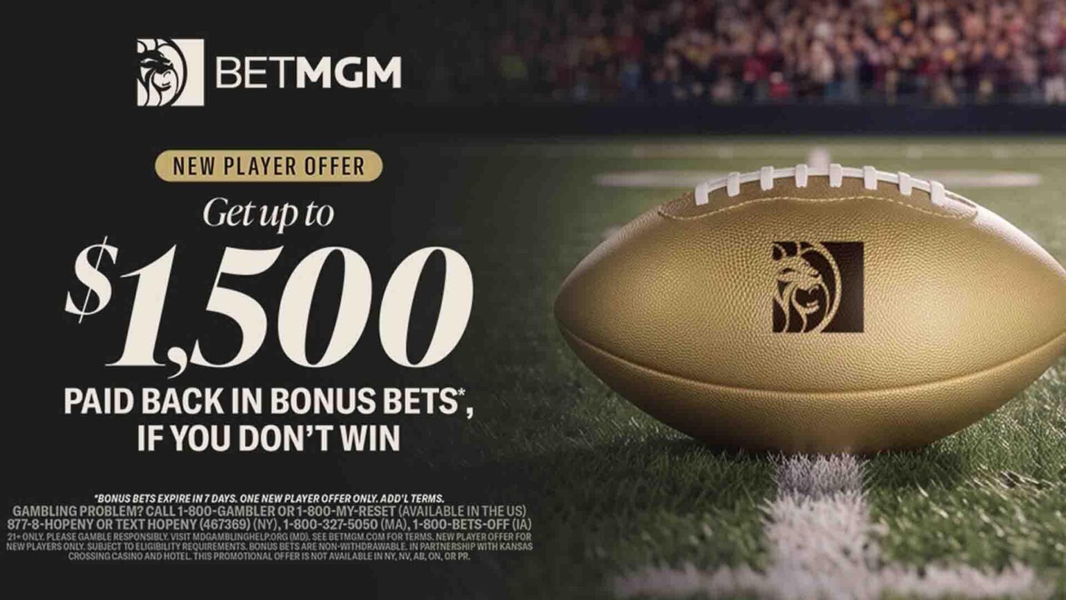 Use BetMGM bonus code CBSSPORTS to get $1,500 bonus bets by targeting Ole Miss-LSU, college football Saturday