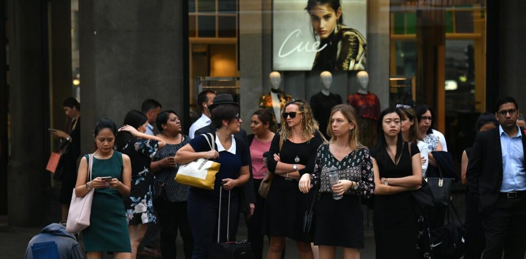 Women’s work – and office fashion – has changed radically over the last 60 years. Cue couldn’t keep up