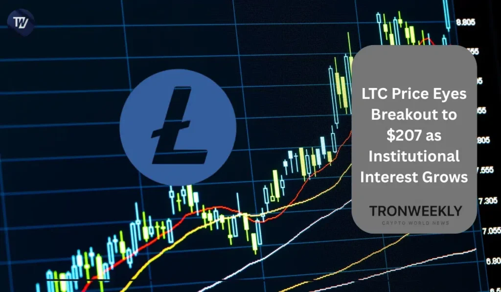 LTC Price Eyes Breakout to $207 as Institutional Interest Grows