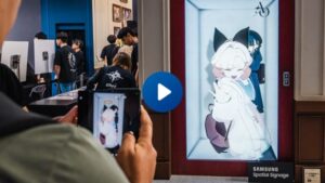 Bringing Fantasy Characters to Life: Samsung Spatial Signage Transforms Tokyo Game Show 2026
