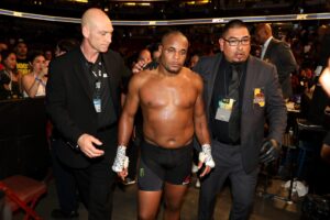 Daniel Cormier responds to footage from his Jon Jones KO defeat after Gable Steveson critique Daniel Cormier responds to footage from his Jon Jones KO defeat after Gable Steveson critique