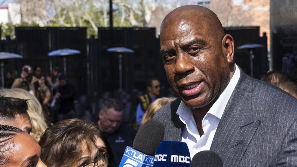 “Rest in Peace My Friend”: Magic Johnson, Pau Gasol Pay Heartfelt Tribute to Legendary Lakers Voice Lawrence Tanter