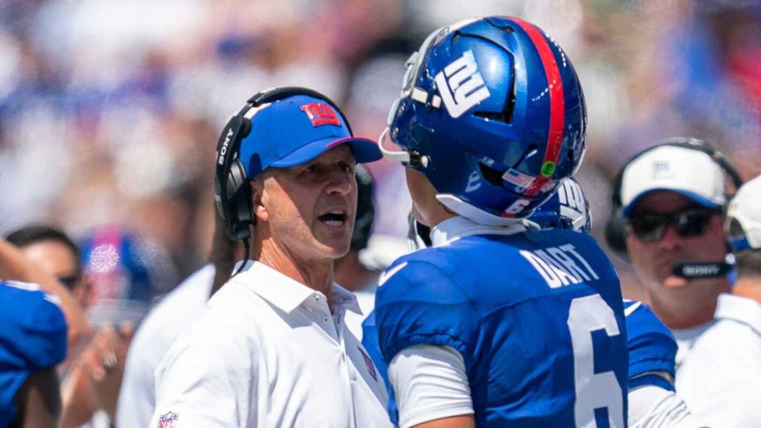 Giants’ John Harbaugh shares surprising Jaxson Dart injury update