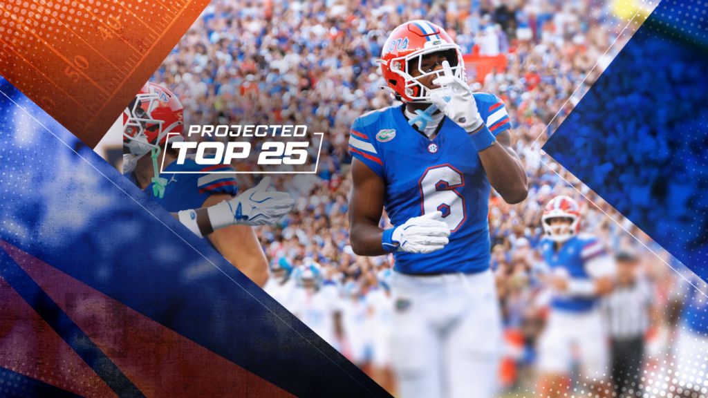 Tomorrow’s Top 25 Today: Florida into top 10, Michigan and Penn State fall from college football rankings