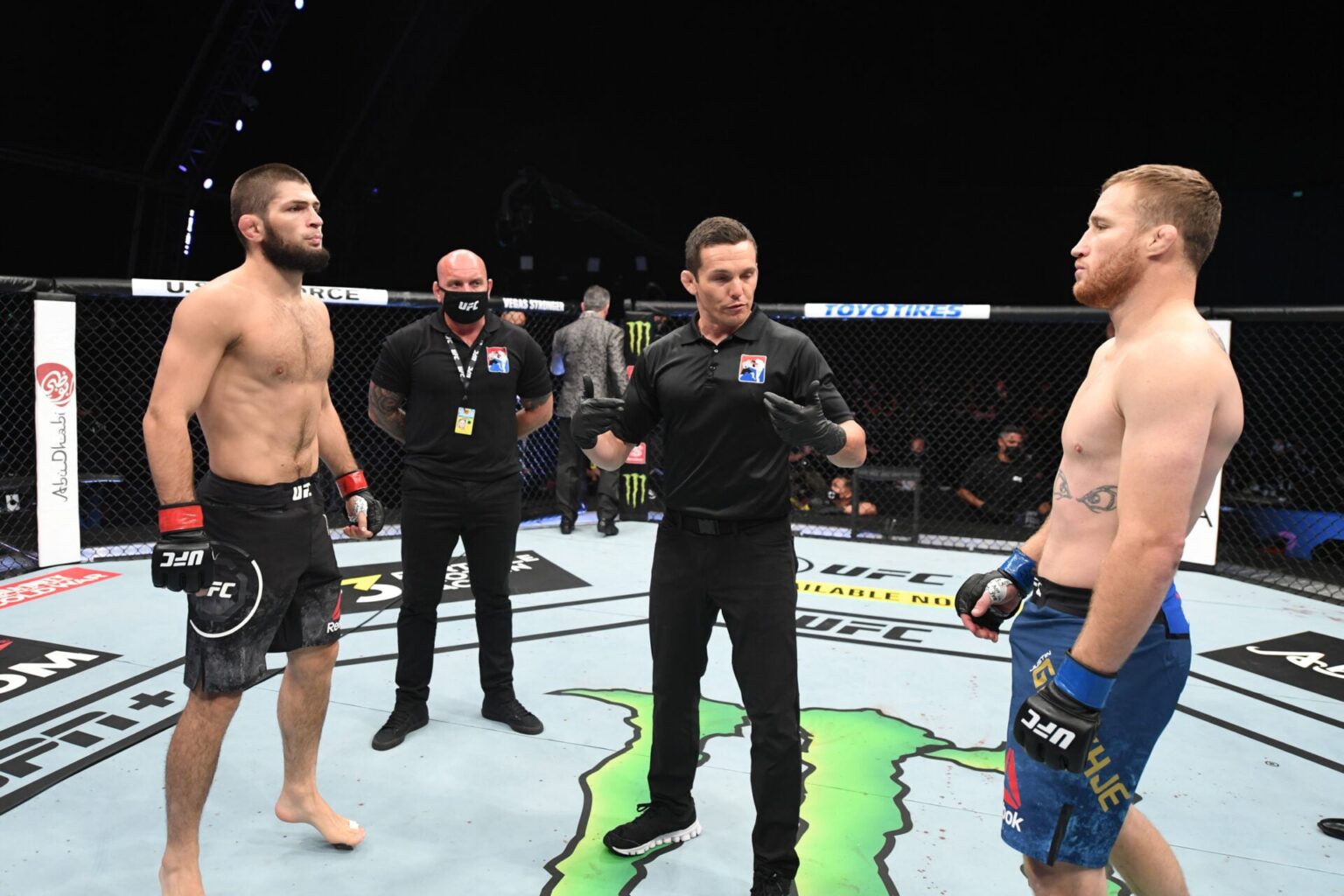 Justin Gaethje leaves toughest opponent Khabib Nurmagomedov off his MMA Mount Rushmore Justin Gaethje leaves toughest opponent Khabib Nurmagomedov off his MMA Mount Rushmore