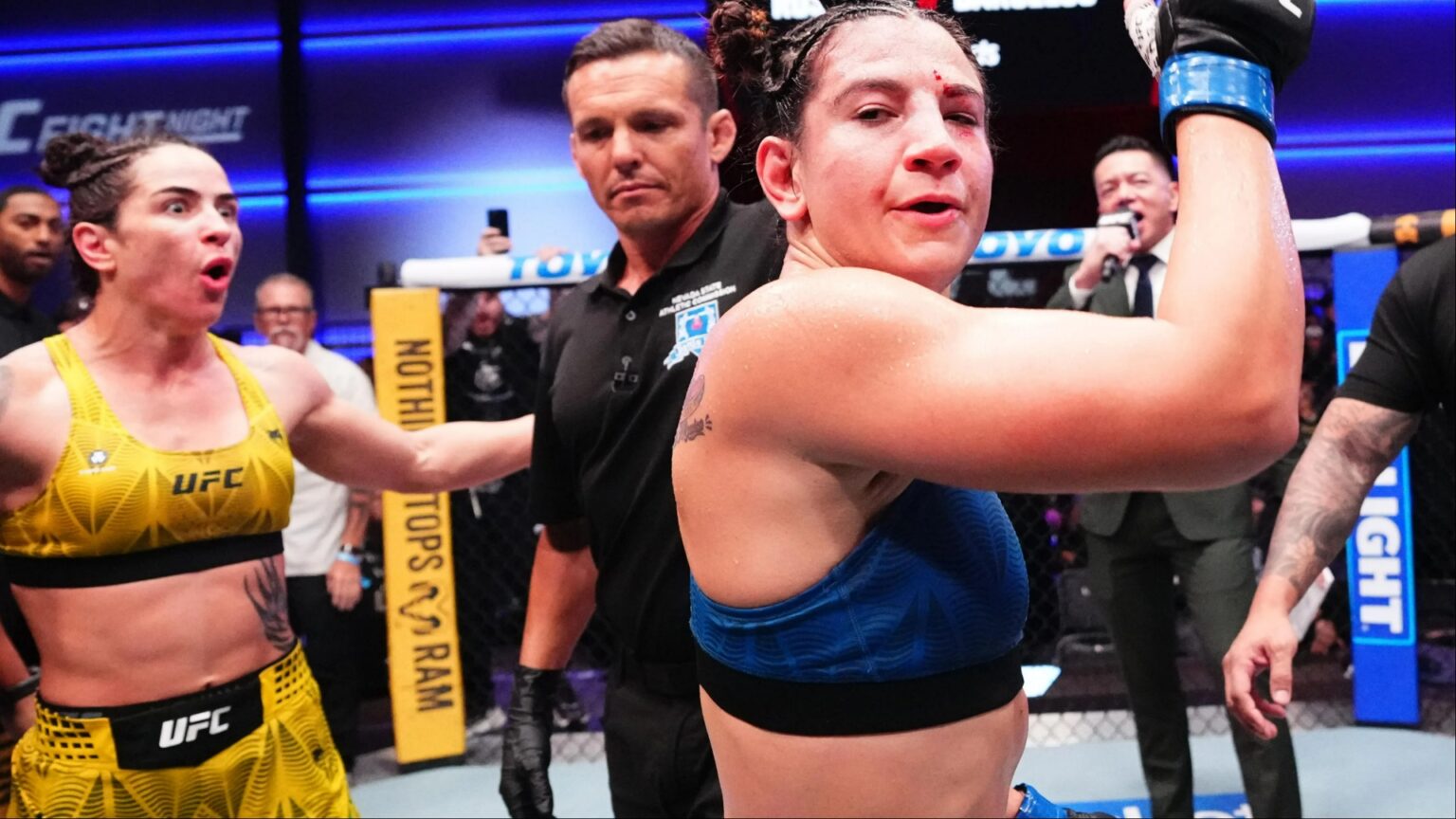 Ailin Perez attacks Norma Dumont with X-rated message after UFC Vegas 121 controversy