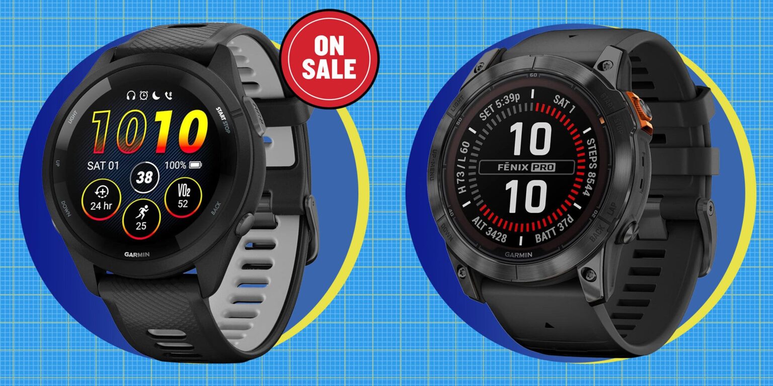Our Favorite Garmin Watches Are Nearly 43% Off Ahead of Amazon’s Prime Big Deal Days