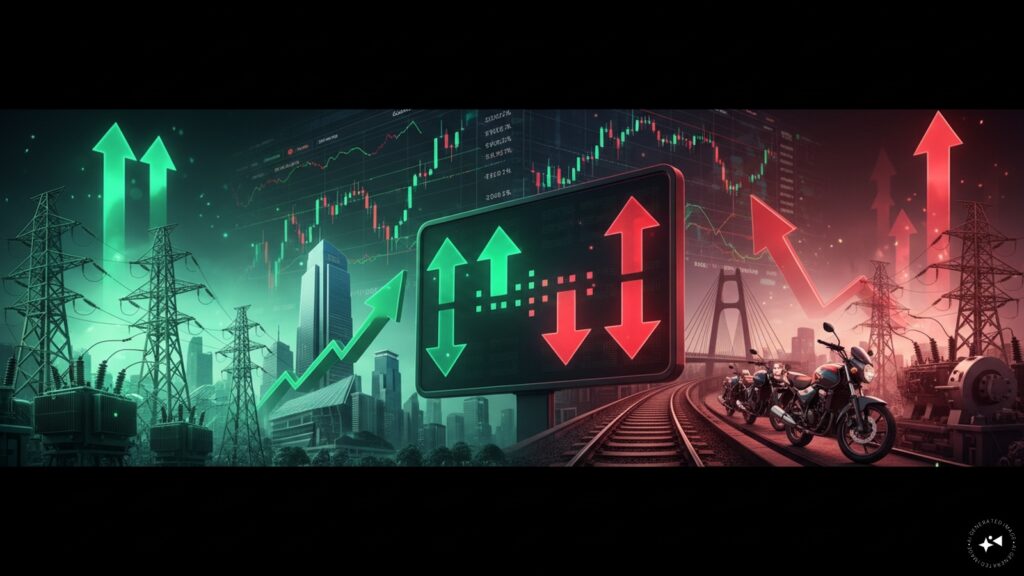 Transformers & Rectifers, Kotak Bank rise; Bajaj Auto falls after auto sales at Nifty500 market open