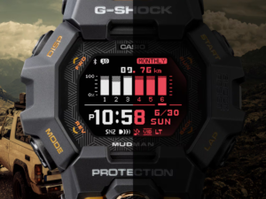Casio unveils first Mudman watches with MIP display, fitness tracking, red backlight