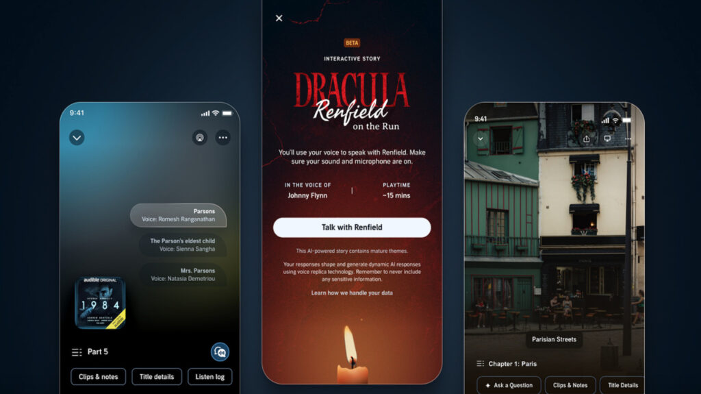 Audible thinks you want to have an AI-generated conversation with Dracula’s beleaguered servant Audible thinks you want to have an AI-generated conversation with Dracula’s beleaguered servant