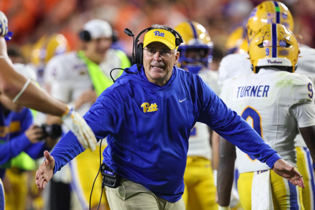 Pitt coach puts top-25 voters on blast to ‘wake their ass up’ after huge win over Virginia Tech