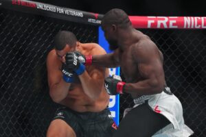 Watch former NFL star Anthony Wint score a 23-second KO, call out Sean Sharaf at UFC 332