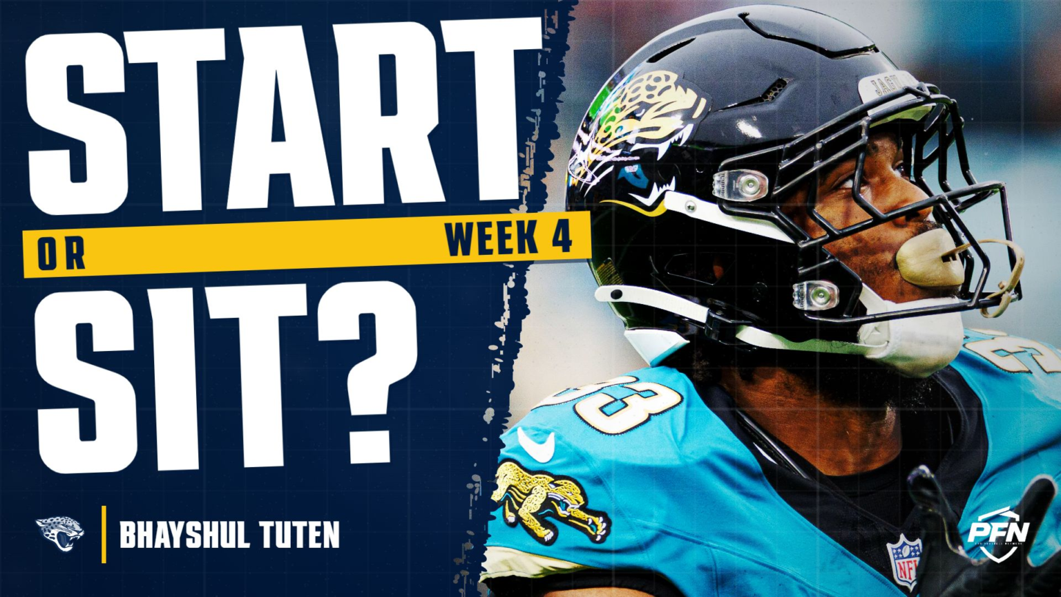 Bhayshul Tuten Fantasy Week 4 Start or Sit: A Defined Hierarchy Makes Him an RB2 Bhayshul Tuten Fantasy Week 4 Start or Sit: A Defined Hierarchy Makes Him an RB2