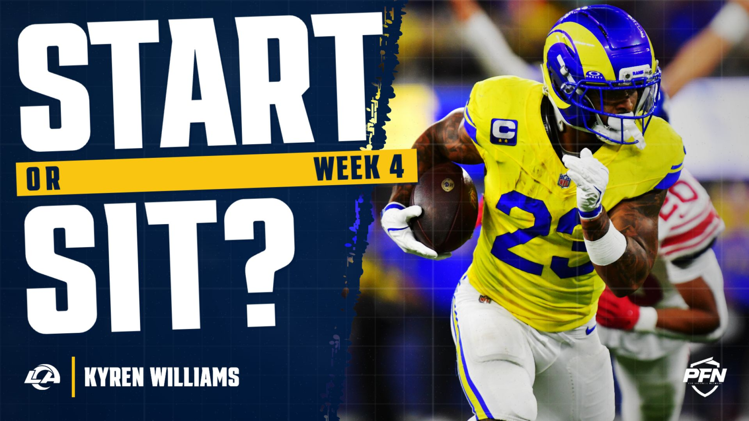 Kyren Williams Fantasy Week 4 Start or Sit: A Comfortable RB2 With a Capped Ceiling Kyren Williams Fantasy Week 4 Start or Sit: A Comfortable RB2 With a Capped Ceiling