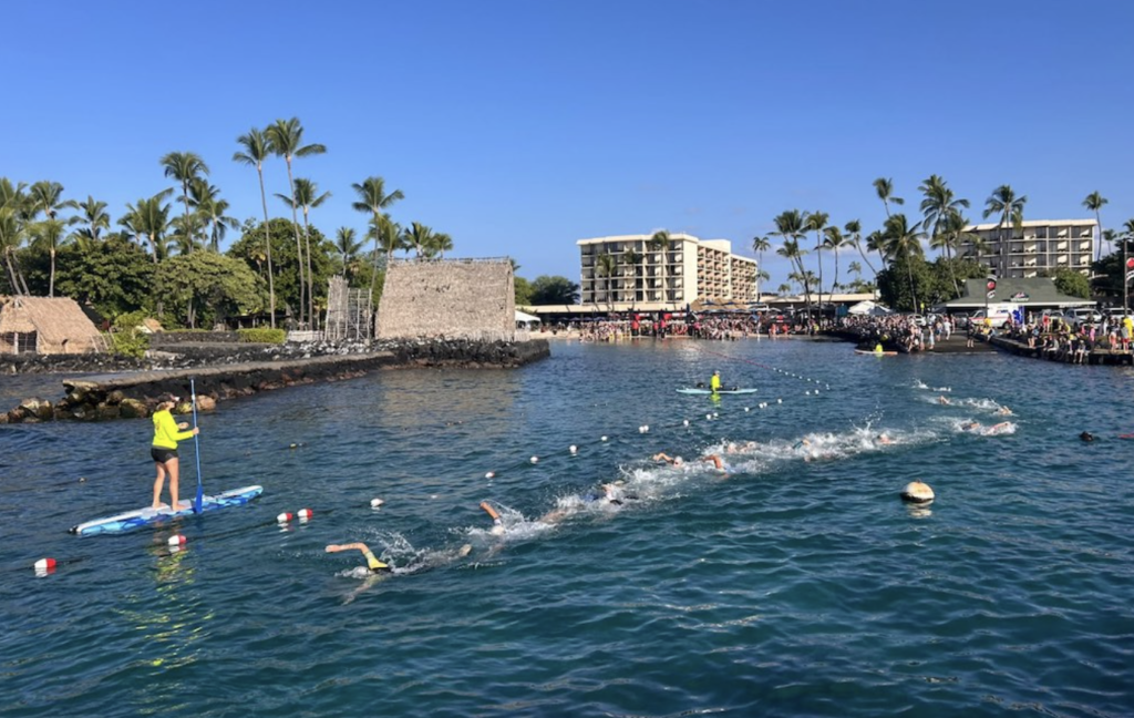 Jamie Riddle and Georgia Taylor-Brown Claim Victory at Ho’Ala Swim Kicking Off Kona World Championship Week