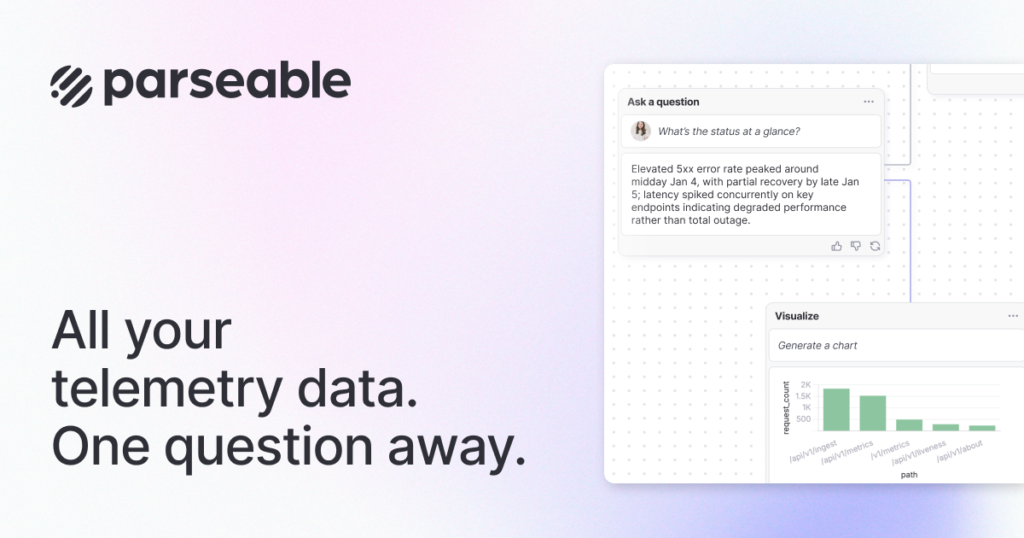 Show HN: Parseable, an open observability datalake, handles 100M time-series/min