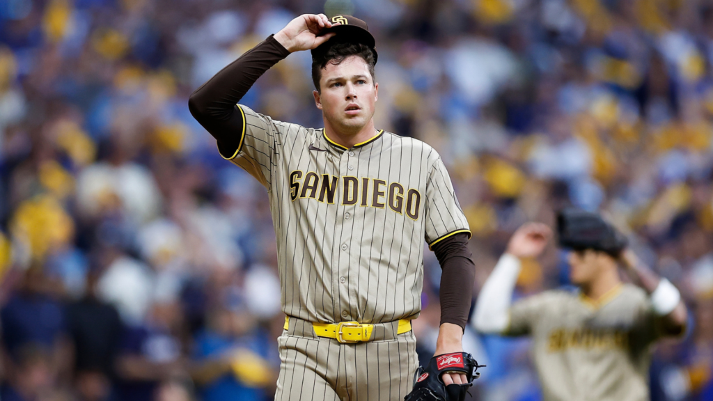 Padres closer Mason Miller insists he wasn’t tipping pitches after Game 2 blown save to Brewers