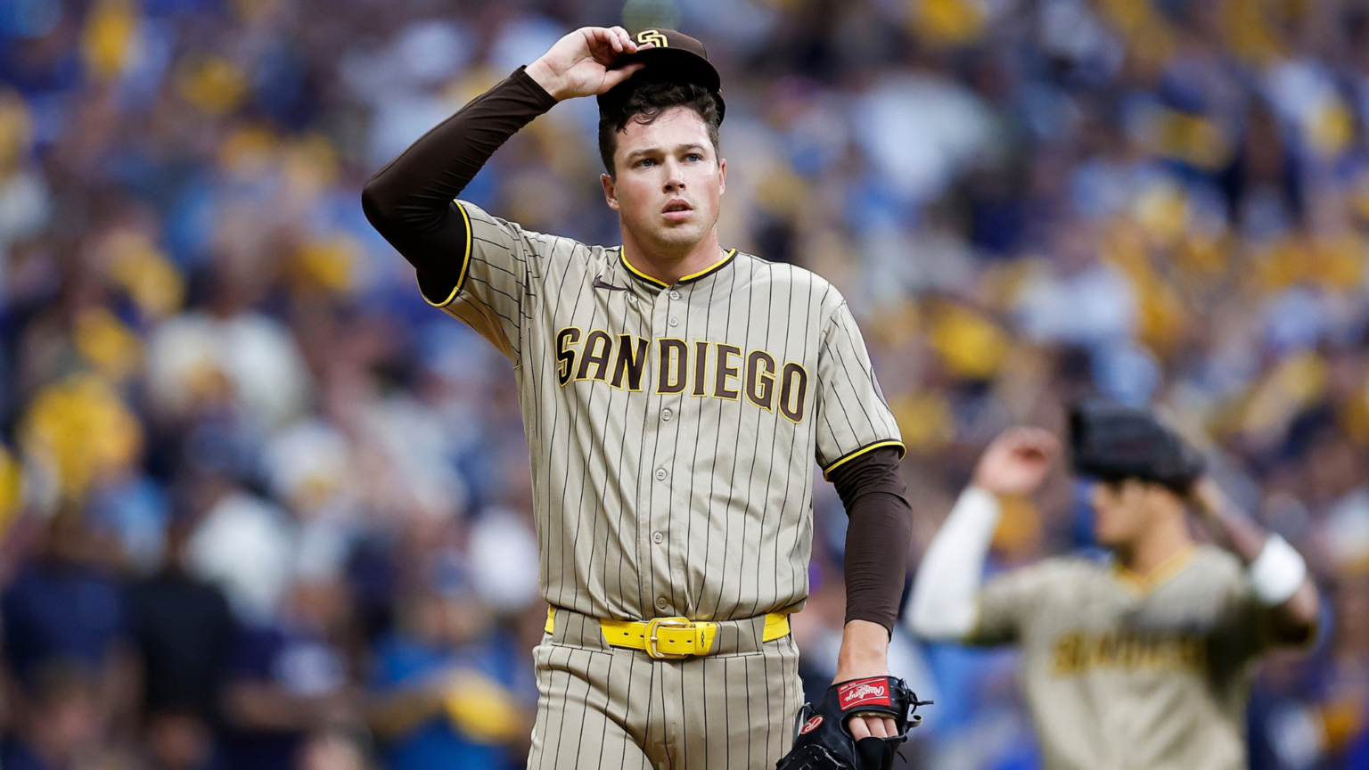 Padres closer Mason Miller insists he wasn’t tipping pitches after Game 2 blown save to Brewers Padres closer Mason Miller insists he wasn’t tipping pitches after Game 2 blown save to Brewers