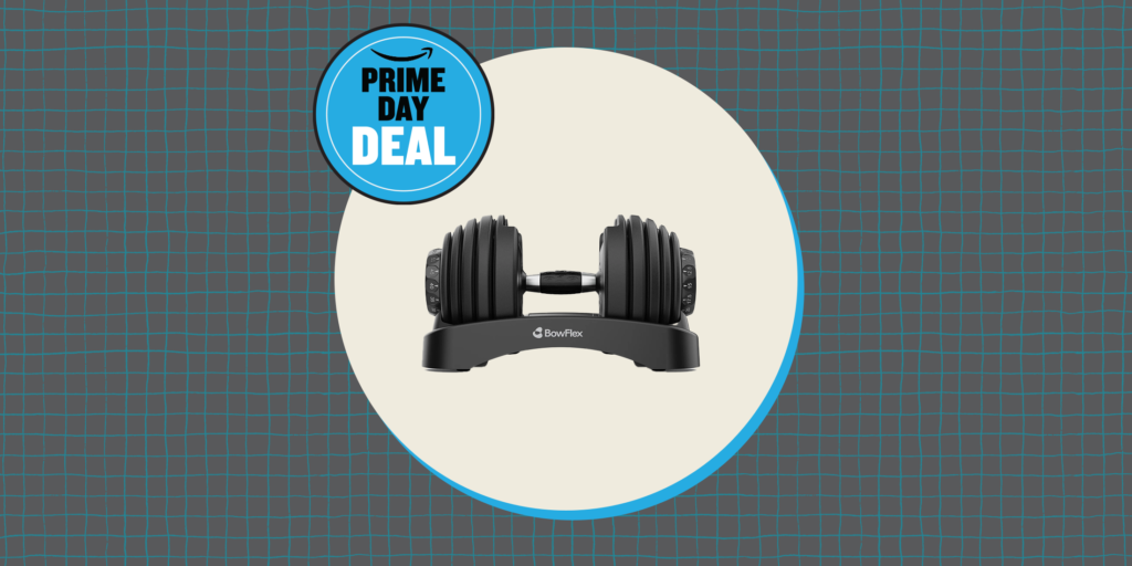 These Bowflex Adjustable Dumbbells Are Perfect For Your Home Gym—And They’re Now Almost $100 Off at Amazon’s Big Deal Days