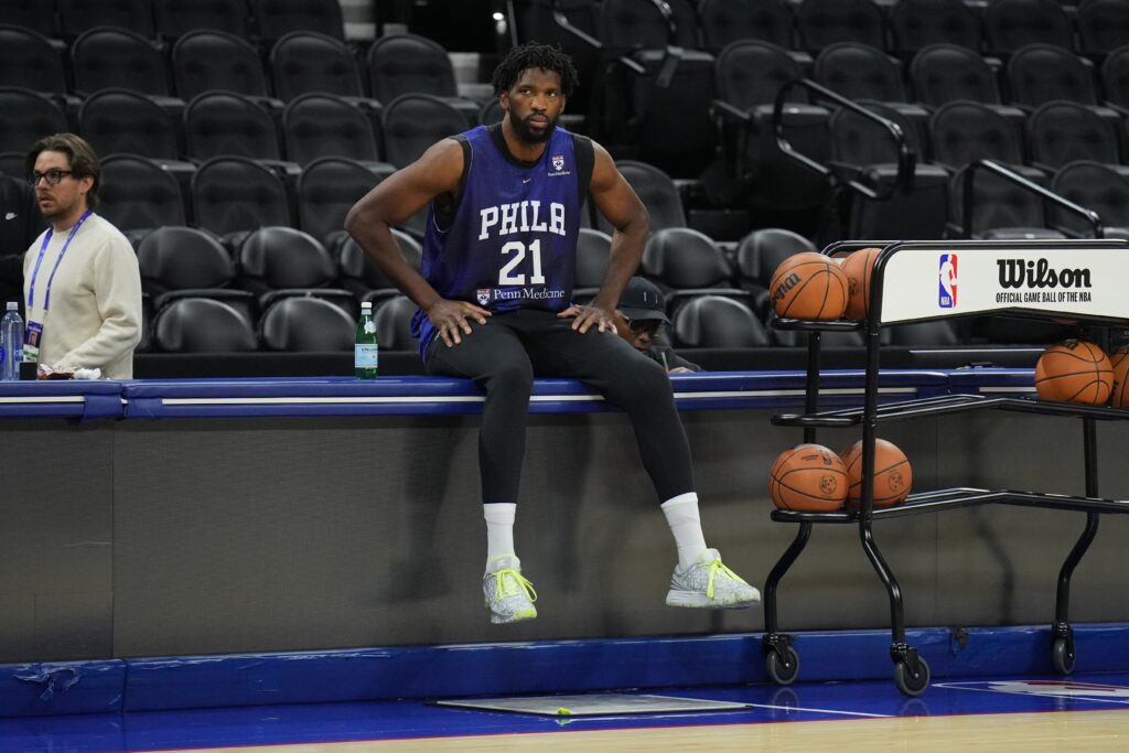LeBron James pushes back on report that he let Joel Embiid ‘hear it’ over practice issue