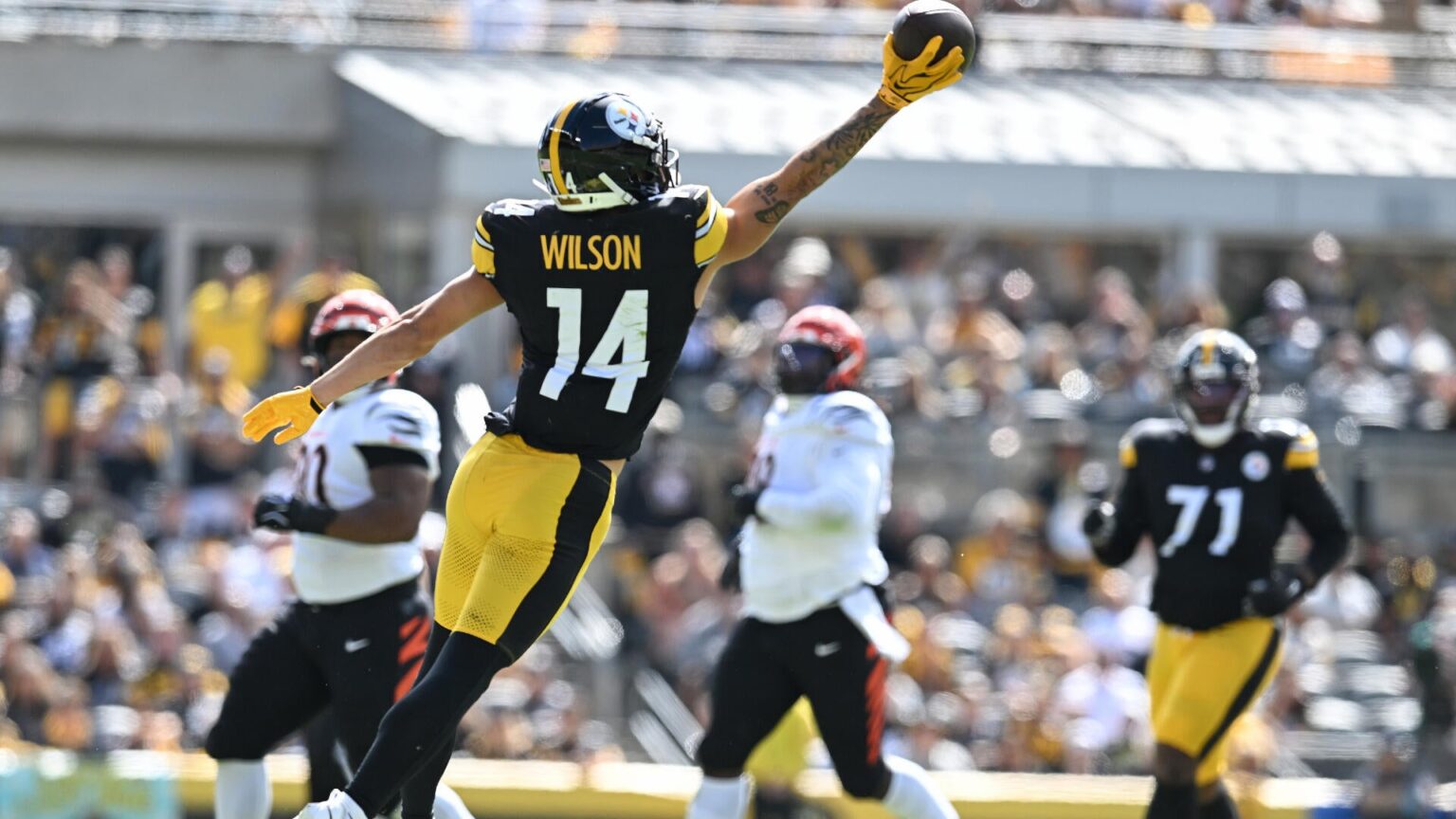 Jamey Eisenberg’s Week 5 Fantasy football sleepers and DFS picks: Roman Wilson poised for breakout vs. Colts Jamey Eisenberg’s Week 5 Fantasy football sleepers and DFS picks: Roman Wilson poised for breakout vs. Colts