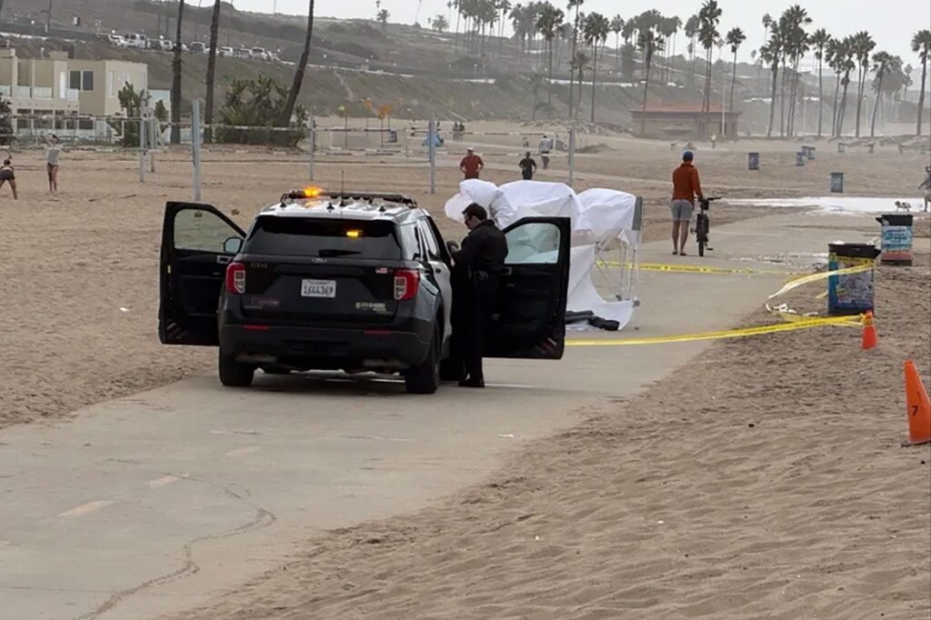 Horror as person dies after being pulling out to sea as monster waves sweep California Horror as person dies after being pulling out to sea as monster waves sweep California