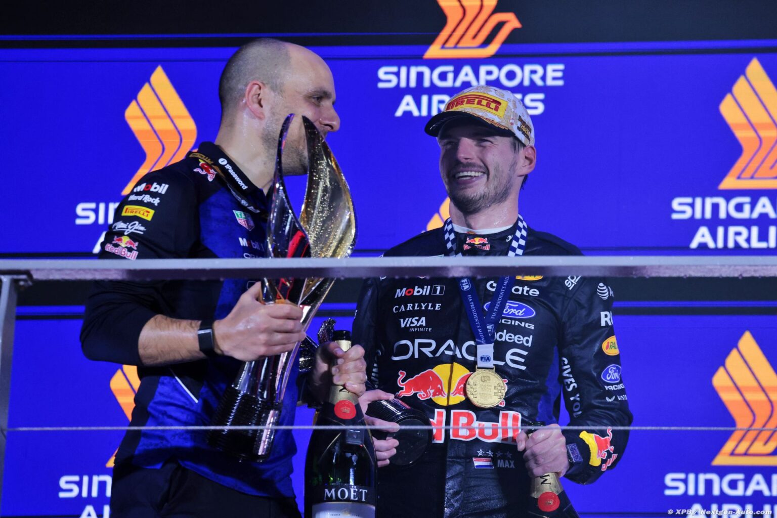 Embrayage, déploiement d’énergie, panne radio : Verstappen a encore failli tout perdre à Singapour