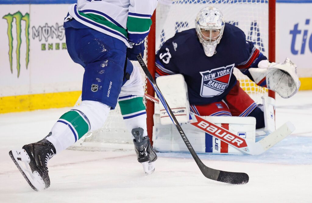 Dylan Garand quelling all Rangers what-ifs with historic start