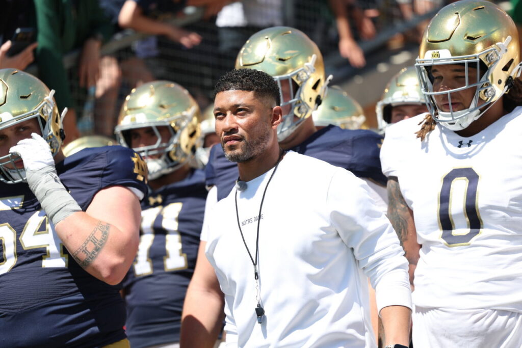 Marcus Freeman Makes Notre Dame’s Playoff Expansion Stance Clear to Keep Key Advantage Despite Scheduling Changes Marcus Freeman Makes Notre Dame’s Playoff Expansion Stance Clear to Keep Key Advantage Despite Scheduling Changes