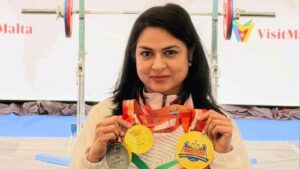 IRS officer Ekta Vishnoi wins 3 gold medals at World Masters Powerlifting C’ship IRS officer Ekta Vishnoi wins 3 gold medals at World Masters Powerlifting C’ship