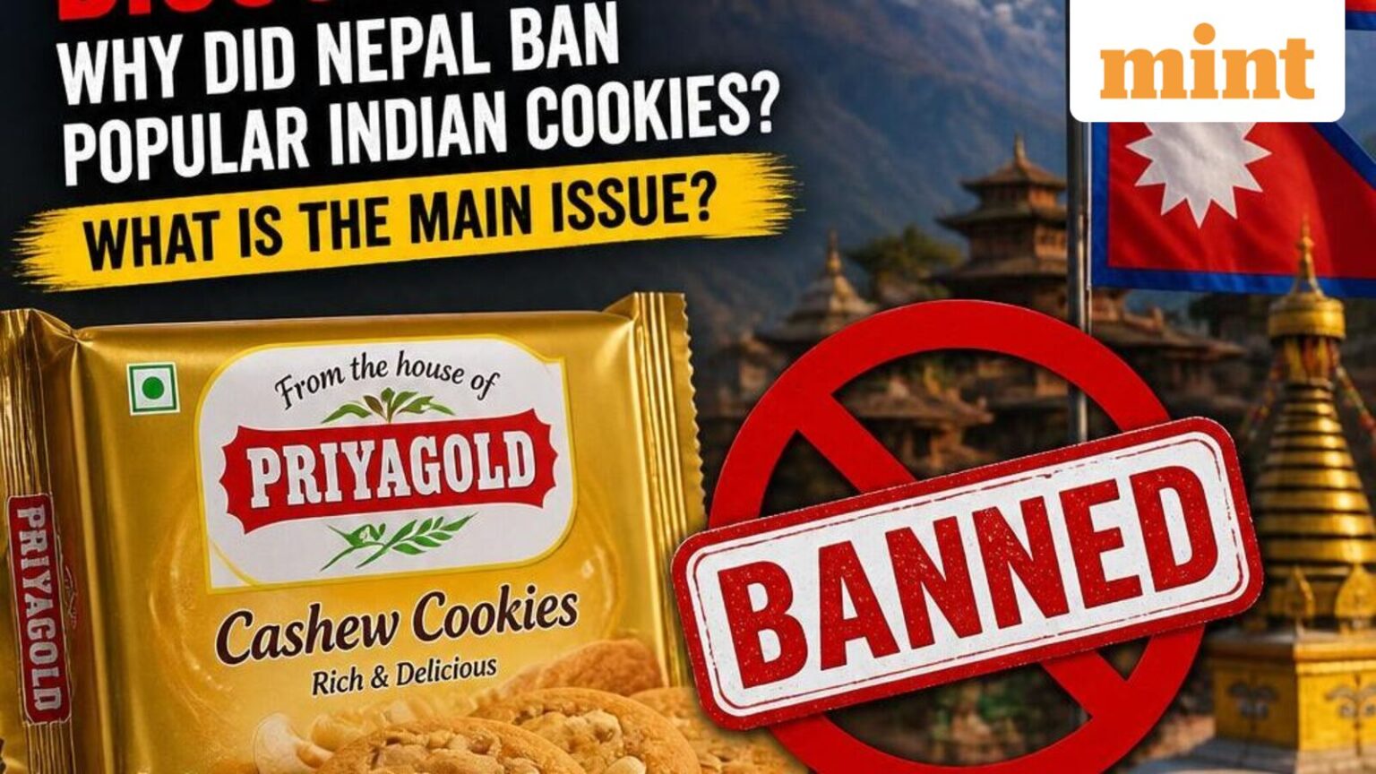 Priyagold biscuits ban: Why did Nepal ban popular Indian cookies after FSSAI crackdown? What is the main issue?