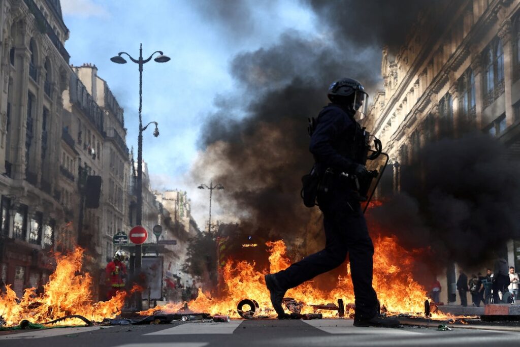 Cost of Living Protests Paralyse France, Belgium, Italy, Portugal