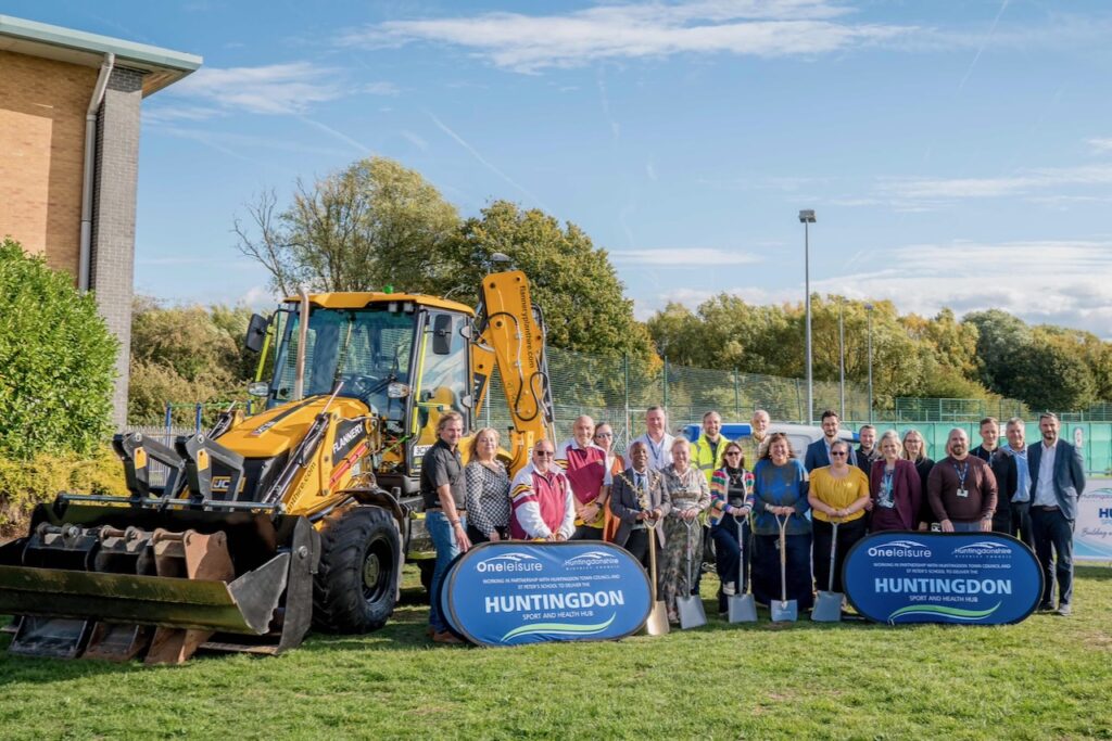 Alliance Leisure starts on Huntingdon sport hub