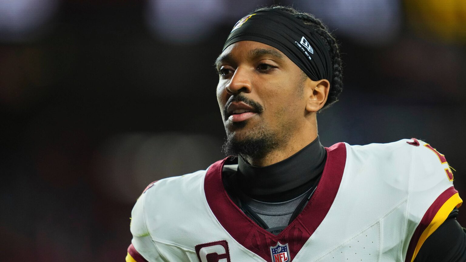 Somehow, Jayden Daniels hasn’t led the Commanders to a win in over a year