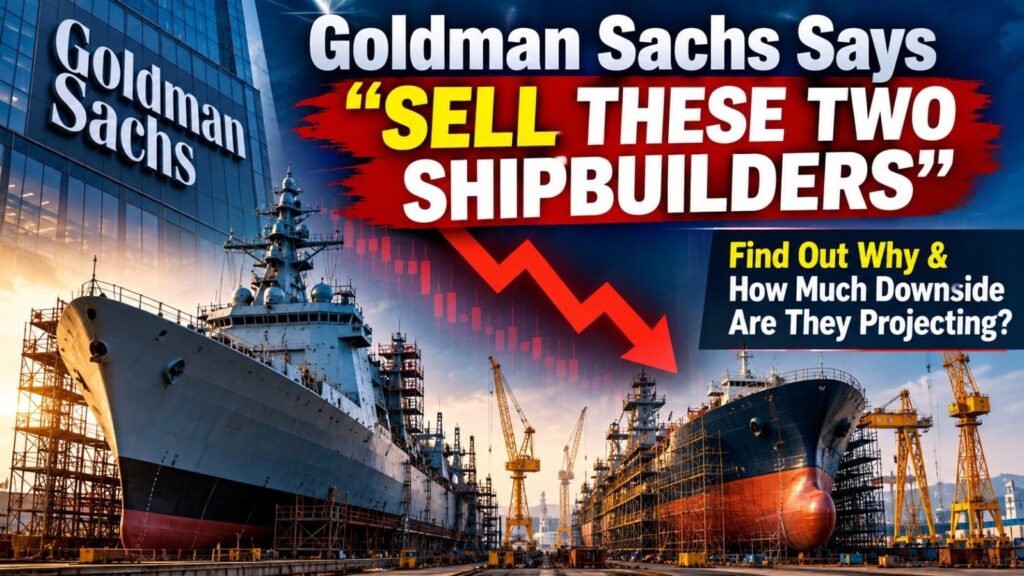 ‘Sell these defence stocks’ is the word from Goldman Sachs